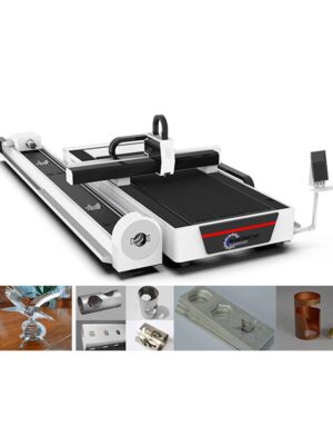 2023 Metal Sheet And Tube Fiber Laser Cutting Machine CNC Steel Plate And Pipe Fiber Laser Cutter For Aluminum